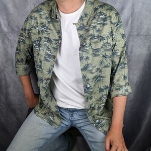 AllSaints Viscose Button Up